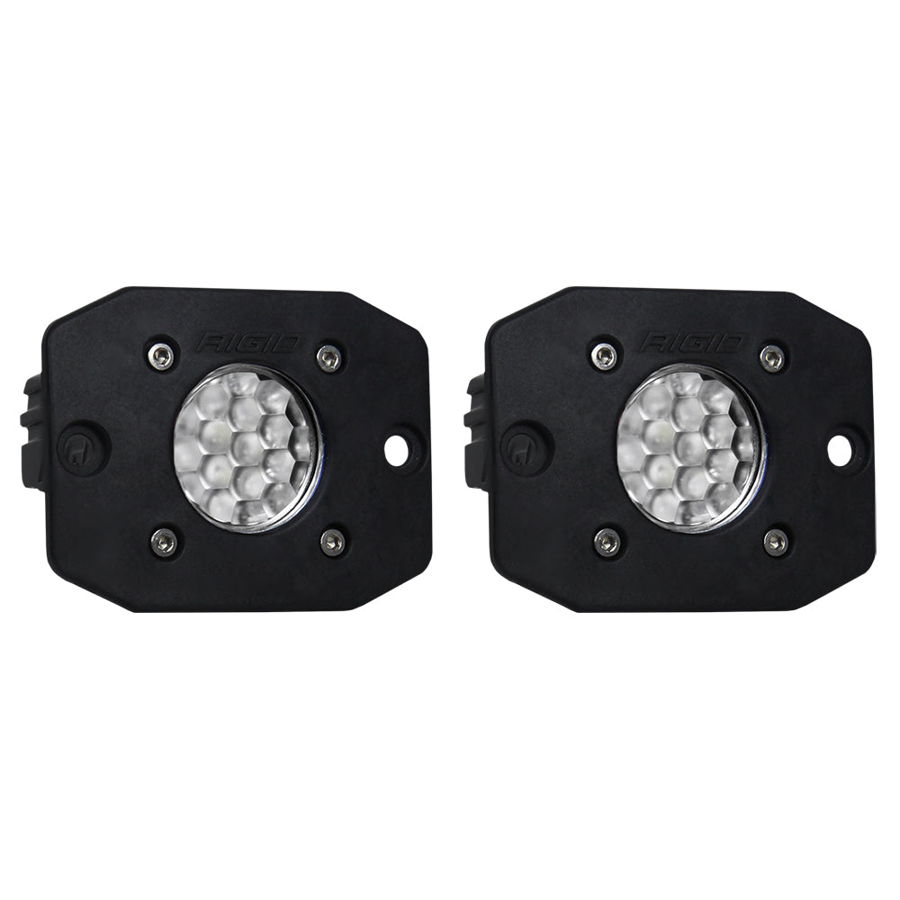 RIGID Industries Ignite Flush Mount Flood Black 20641